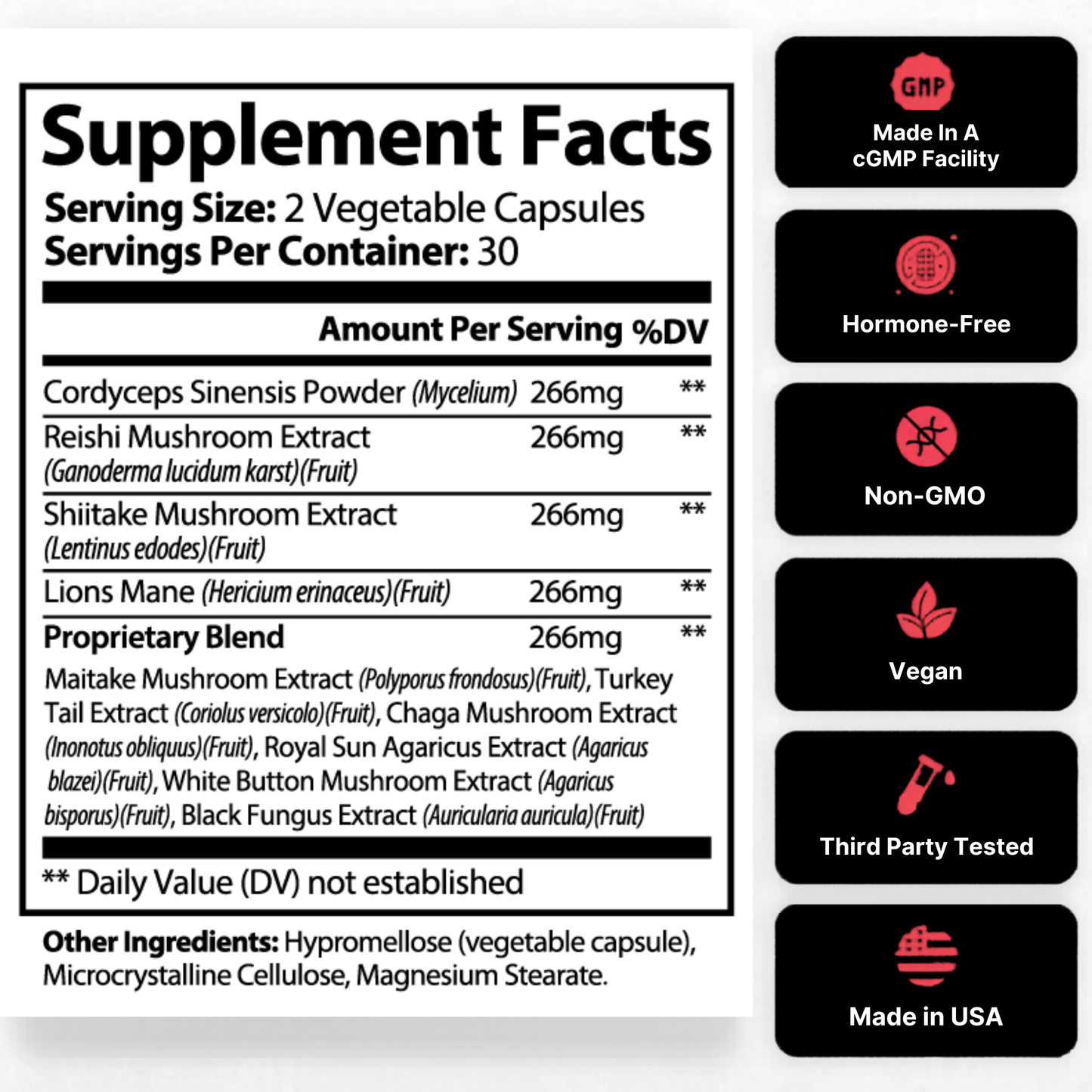 DISCIPLE A Natural Mushroom Complex For Men