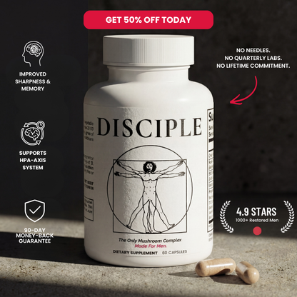 DISCIPLE A Natural Mushroom Complex For Men