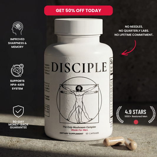 DISCIPLE A Natural Mushroom Complex For Men