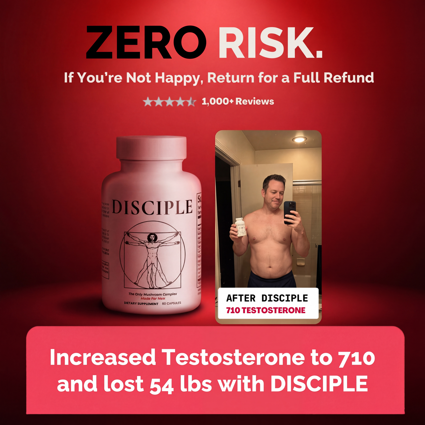 DISCIPLE A Natural Mushroom Complex For Men